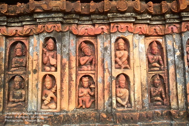 Charbangla Temple Cluster :: Azimgunj, Mursidabad